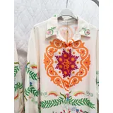 Camicie(D) Genere Camicetta Camicia Casual Donna Primavera/Estate Made in Italia Tempo libero Vari Colori Lino — foto 4