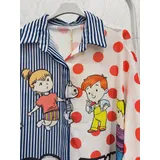 Camicie(D) Genere Camicetta Camicia Casual Donna Primavera/Estate Made in Italia Tempo libero Vari Colori Lino — foto 4