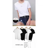 T-Shirt & Top(D) Genere T-Shirt Donna Primavera/Estate Made in Cina Tempo libero Colori Casuale Standard — foto 1