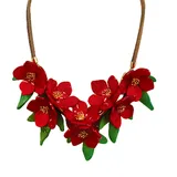 Collana con Fiori in Resina — foto 4