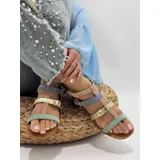 Sandali(D) Genere Sandali Donna Primavera/Estate Made in Cina Quotidiano Piatto Aperta — foto 3
