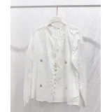 Camicie(D) Genere Camicetta Camicia Casual Donna Primavera/Estate Made in Italia Tempo libero Vari Colori Cotone — foto 1