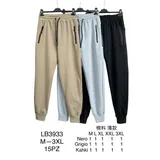 Pantaloni Sportivi Uomo Primavera/Estate Made in Cina Quotidiano Vari Colori Standard Monocromo — foto 1