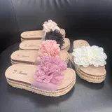 Ciabatte&Zoccoli(D) Genere Ciabatte Donna Estate Made in Cina Quotidiano Plateau Anteriore Tonda — foto 1