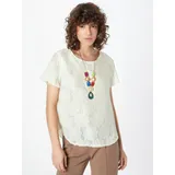 T-Shirt Maglie Donna Primavera/Estate Made in Italia Tempo libero Colore Unico Standard — foto 1