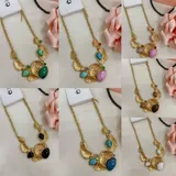 Collana Primavera/Estate Made in Cina Quotidiano Vari Colori — foto 1