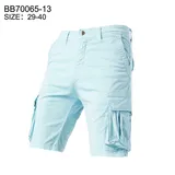 Pantaloni Bermuda Uomo Estate Made in Cina Quotidiano Vari Colori Standard — foto 2