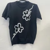 T-Shirt & Top(D) Genere T-Shirt Donna Primavera/Estate Made in Italia Quotidiano Colore Unico Standard Monocromo — foto 3