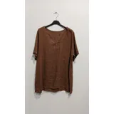 Vestiti Genere Vestiti Donna Estate Made in Italia Tempo libero Colore Unico Standard Lino — foto 11