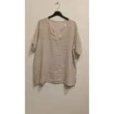 Vestiti Genere Vestiti Donna Estate Made in Italia Tempo libero Colore Unico Standard Lino — foto 12