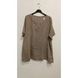 Vestiti Genere Vestiti Donna Estate Made in Italia Tempo libero Colore Unico Standard Lino — foto 4