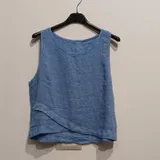 Vestiti Genere Vestiti Donna Estate Made in Italia Tempo libero Colore Unico Standard Lino — foto 12
