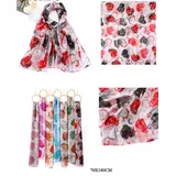 Foulard Donna Quattro stagioni Quotidiano Vari Colori — foto 1