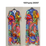 Long printed dress — foto 1