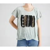 T-Shirt Vestiti Maglie Donna Autunno Made in Italia Quotidiano Vari Colori Standard — foto 1