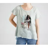 T-Shirt Vestiti Maglie Donna Autunno Made in Italia Quotidiano Vari Colori Standard — foto 1