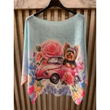 Pullover Pullover Donna Primavera/Estate Made in Italia Tempo libero Vari Colori Standard Stampata — foto 1