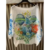 Pullover Pullover Donna Primavera/Estate Made in Italia Tempo libero Vari Colori Standard Stampata — foto 1