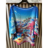Pullover Pullover Donna Primavera/Estate Made in Italia Tempo libero Vari Colori Standard Stampata — foto 1
