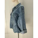 Giacche(D) Genere Giacca di Jeans Donna Primavera Made in Cina Quotidiano Colore Unico Standard — foto 4