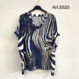 Maglie Donna Estate Made in Italia Tempo libero Vari Colori Oversize — foto 1