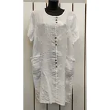 Vestiti Genere Vestiti Donna Primavera/Estate Made in Italia Quotidiano Colori Casuale Curvy(taglie forti) Monocromo Lino — foto 1