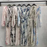 Vestiti Genere Vestiti Donna Primavera/Estate Made in Italia Quotidiano Vari Colori Standard Fiori Poliestere — foto 1