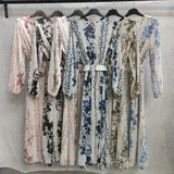 Vestiti Genere Vestiti Donna Primavera/Estate Made in Italia Quotidiano Vari Colori Standard Fiori Poliestere — foto 3