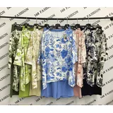 Completo Pantaloni T-Shirt Donna Autunno/Inverno Made in Italia Tempo libero Colore Unico Standard — foto 3