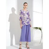 Completo Pantaloni T-Shirt Donna Autunno/Inverno Made in Italia Tempo libero Colore Unico Standard — foto 1