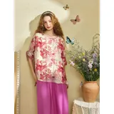 Completo Pantaloni T-Shirt Donna Autunno/Inverno Made in Italia Tempo libero Colore Unico Standard — foto 1