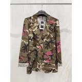Giacche(D) Genere Giacca Blazer Giacca Donna Primavera/Estate Made in Italia Tempo libero Mimetico — foto 1