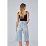 Jeans(D) Genere Jeans Corto Donna Primavera/Estate Made in Cina Tempo libero Colore Unico Standard — foto 4