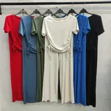 Completo(D) Genere Completo Donna Primavera/Estate Made in Italia Quotidiano Colore Unico Standard Monocromo — foto 1