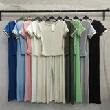 Completo(D) Genere Completo Donna Primavera/Estate Made in Italia Quotidiano Colore Unico Standard Monocromo — foto 1