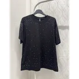 T-Shirt & Top(D) Genere T-Shirt Donna Estate Made in Italia Tempo libero Vari Colori — foto 4