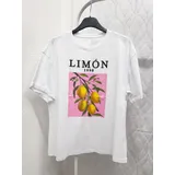 T-Shirt & Top(D) Genere T-Shirt Donna Estate Made in Italia Tempo libero Vari Colori — foto 5