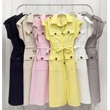 Vestiti Genere Vestiti Donna Primavera/Estate Made in Italia Tempo libero Vari Colori Monocromo — foto 1
