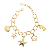 Bracciale a Catena con Charms Marini — foto 1