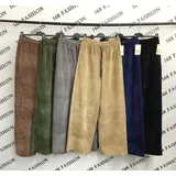 Pantaloni Sportivi Giacca Leggere Donna Primavera/Estate Made in Italia Tempo libero Colore Unico Standard — foto 3