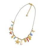 Collana in Filo Colorato con Charms Marini — foto 1