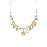 Collana in Filo Colorato con Charms Marini — foto 5