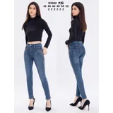 Jeans(D) Genere Jeans Slim Fit Donna Quattro stagioni Made in Cina Tempo libero Colore Unico Petite — foto 1