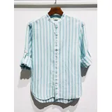 Camicia Casual Uomo Primavera/Estate Made in Cina Quotidiano Vari Colori Standard Bottoni — foto 2