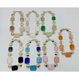 Collana Primavera/Estate Made in Cina Quotidiano Vari Colori — foto 1
