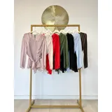 Camicie(D) Genere Camicetta Camicia Donna Primavera/Estate Made in Italia Quotidiano Colore Unico — foto 1
