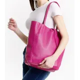 Borsa a Mano Donna Quattro stagioni Made in Italia Colore Unico — foto 3