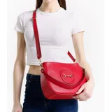 Borsa a Tracolla Donna Quattro stagioni Made in Italia Colore Unico — foto 4