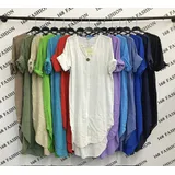 Vestiti Maglie Donna Autunno Made in Italia Quotidiano Vari Colori Standard — foto 3