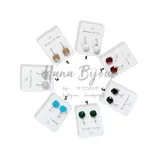 Orecchini Quattro stagioni Made in Cina Vari Colori BASE ARGENTO — foto 1
